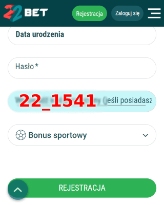 Bonusowy obraz 22bet Polska