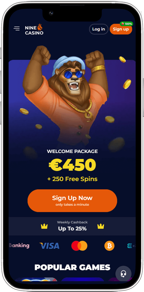 Ninecasino Mobile App